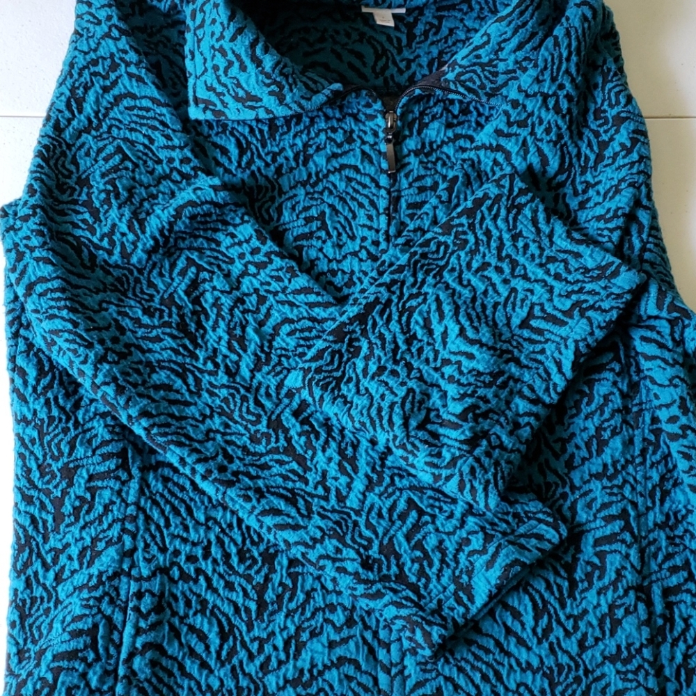 Print jacket super soft